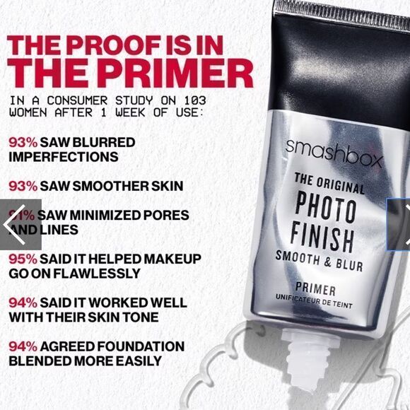 SMASHBOX PHOTO FINISH
FOUNDATION PRIMER New FullSz - Picture 2 of 6